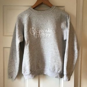 Cheesecake Factory crewneck sweatshirt